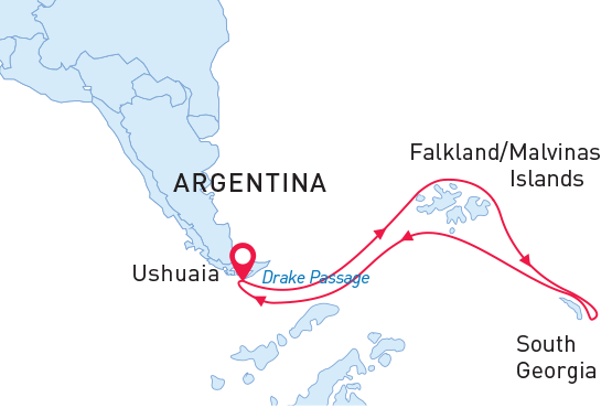Destination map